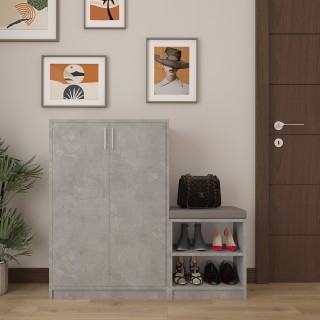 Shoe Cabinet A-27 Retro Stone