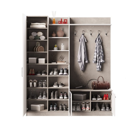 Wardrobe & Coat Rack Asra V-10 Wardrobe & Coat Rack Asra V-10