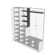Wardrobe & Coat Rack Asra V-10 Wardrobe & Coat Rack Asra V-10