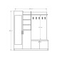 Wardrobe & Coat Rack Asra V-10 Wardrobe & Coat Rack Asra V-10