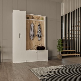 Wardrobe & Coat Rack Asra V7