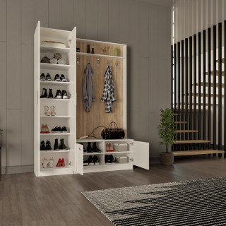 Wardrobe & Coat Rack Asra V7