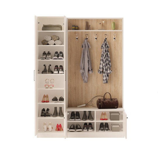 Wardrobe & Coat Rack Asra V7 Wardrobe & Coat Rack Asra V7