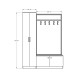 Wardrobe & Coat Rack Asra V7 Wardrobe & Coat Rack Asra V7